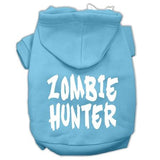 Zombie Hunter Screen Print Pet Hoodies