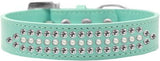 Ritz Pearl And Clear Crystal Dog Collar