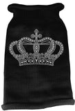 Crown Rhinestone Knit Pet Sweater