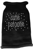 Cutie Patootie Rhinestone Knit Pet Sweater