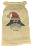 Santa Penguin Rhinestone Knit Pet Sweater