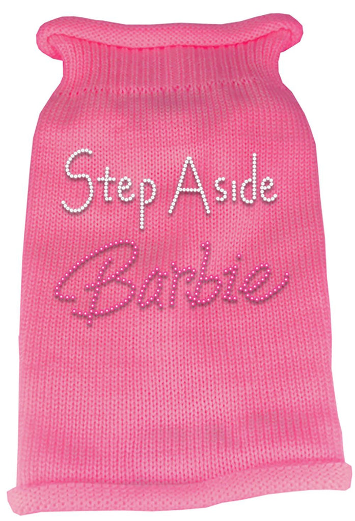 Step Aside Barbie Rhinestone Knit Pet Sweater