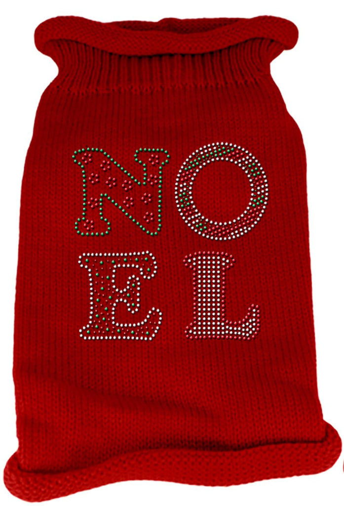 Noel Rhinestone Knit Pet Sweater