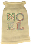 Noel Rhinestone Knit Pet Sweater