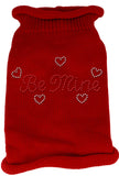 Be Mine Rhinestone Knit Pet Sweater