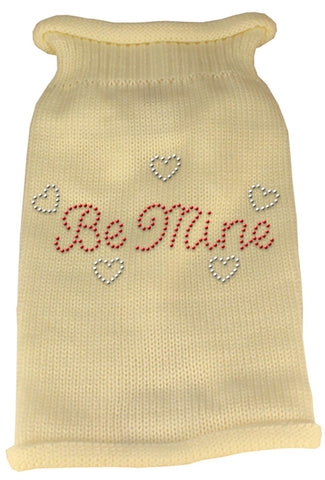 Be Mine Rhinestone Knit Pet Sweater