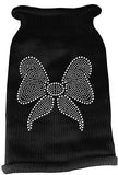 Bow Rhinestone Knit Pet Sweater