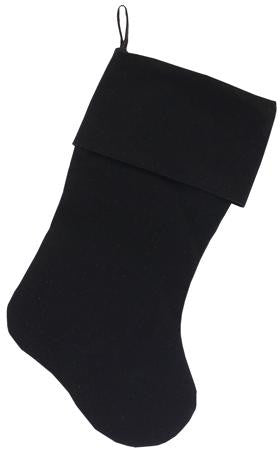 Plain Velvet  Christmas Stocking