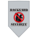 Backyard Security Screen Print Bandana