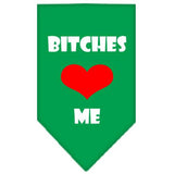 Bitches Love Me Screen Print Bandana