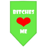 Bitches Love Me Screen Print Bandana