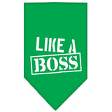 Like A Boss Screen Print Bandana