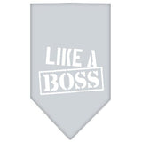 Like A Boss Screen Print Bandana