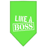 Like A Boss Screen Print Bandana