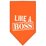 Like A Boss Screen Print Bandana