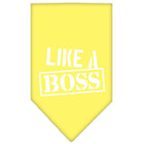 Like A Boss Screen Print Bandana