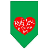 Ruff Love Screen Print Bandana