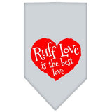 Ruff Love Screen Print Bandana