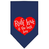 Ruff Love Screen Print Bandana