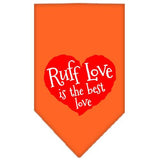 Ruff Love Screen Print Bandana