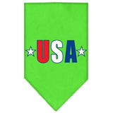 Usa Star Screen Print Bandana