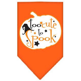 Too Cute To Spook Screen Print Bandana