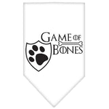 Game Of Bones Screen Print Bandana