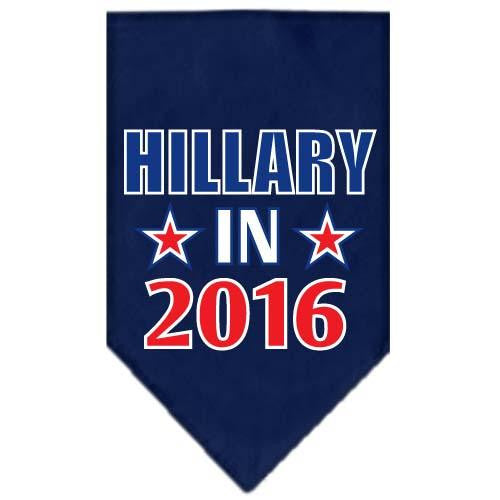 Hillary in 2016 Election Screenprint Bandanas Navy Blue large