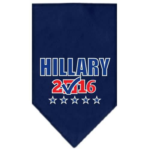 Hillary Checkbox Election Screenprint Bandanas Navy Blue large