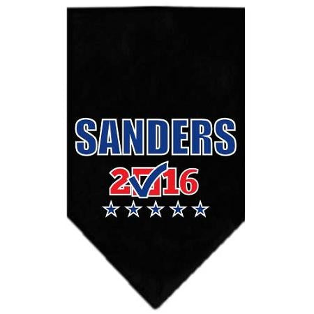 Sanders Checkbox Election Screenprint Bandana Black Large