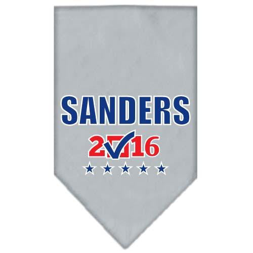 Sanders Checkbox Election Screenprint Bandana Grey Large