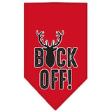 Buck Off Screen Print Bandana