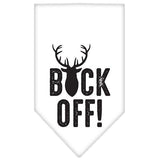 Buck Off Screen Print Bandana