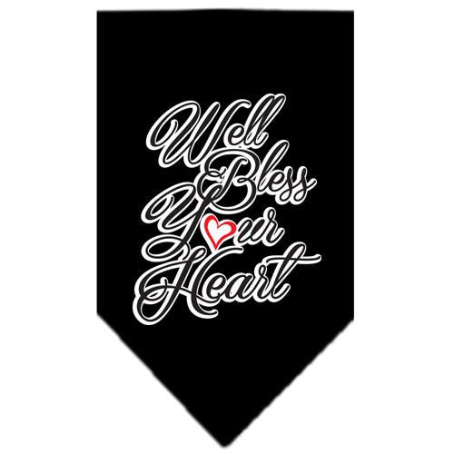 Well Bless Your Heart Screen Print Bandana