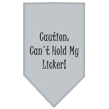 Can't Hold My Licker Screen Print Bandana