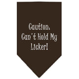 Can't Hold My Licker Screen Print Bandana