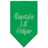 Santa Lil Helper Screen Print Bandana