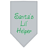 Santa Lil Helper Screen Print Bandana