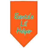 Santa Lil Helper Screen Print Bandana