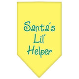 Santa Lil Helper Screen Print Bandana