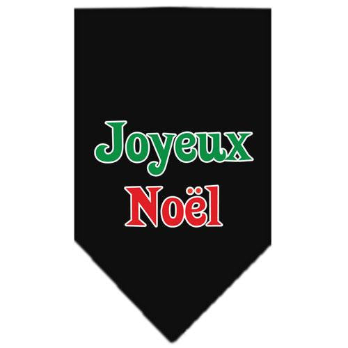 Joyeux Noel Screen Print Bandana