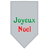 Joyeux Noel Screen Print Bandana