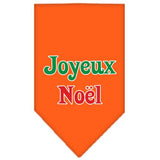 Joyeux Noel Screen Print Bandana