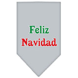 Feliz Navidad Screen Print Bandana