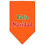 Feliz Navidad Screen Print Bandana