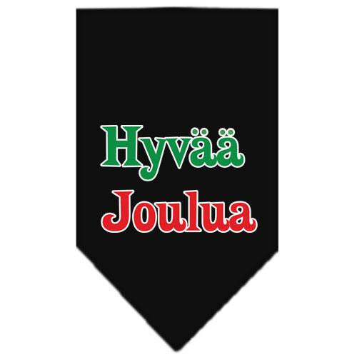 Hyvaa Joulua Screen Print Bandana