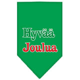 Hyvaa Joulua Screen Print Bandana