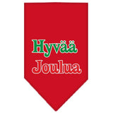 Hyvaa Joulua Screen Print Bandana