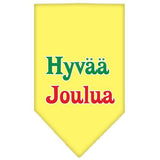 Hyvaa Joulua Screen Print Bandana