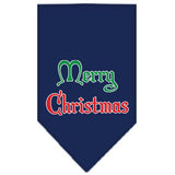 Merry Christmas Screen Print Bandana